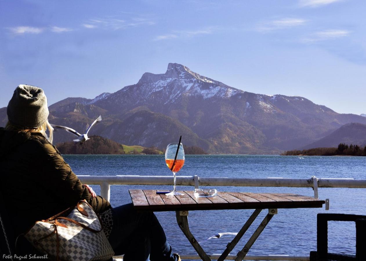 Hotel Krone Mondsee Bagian luar foto