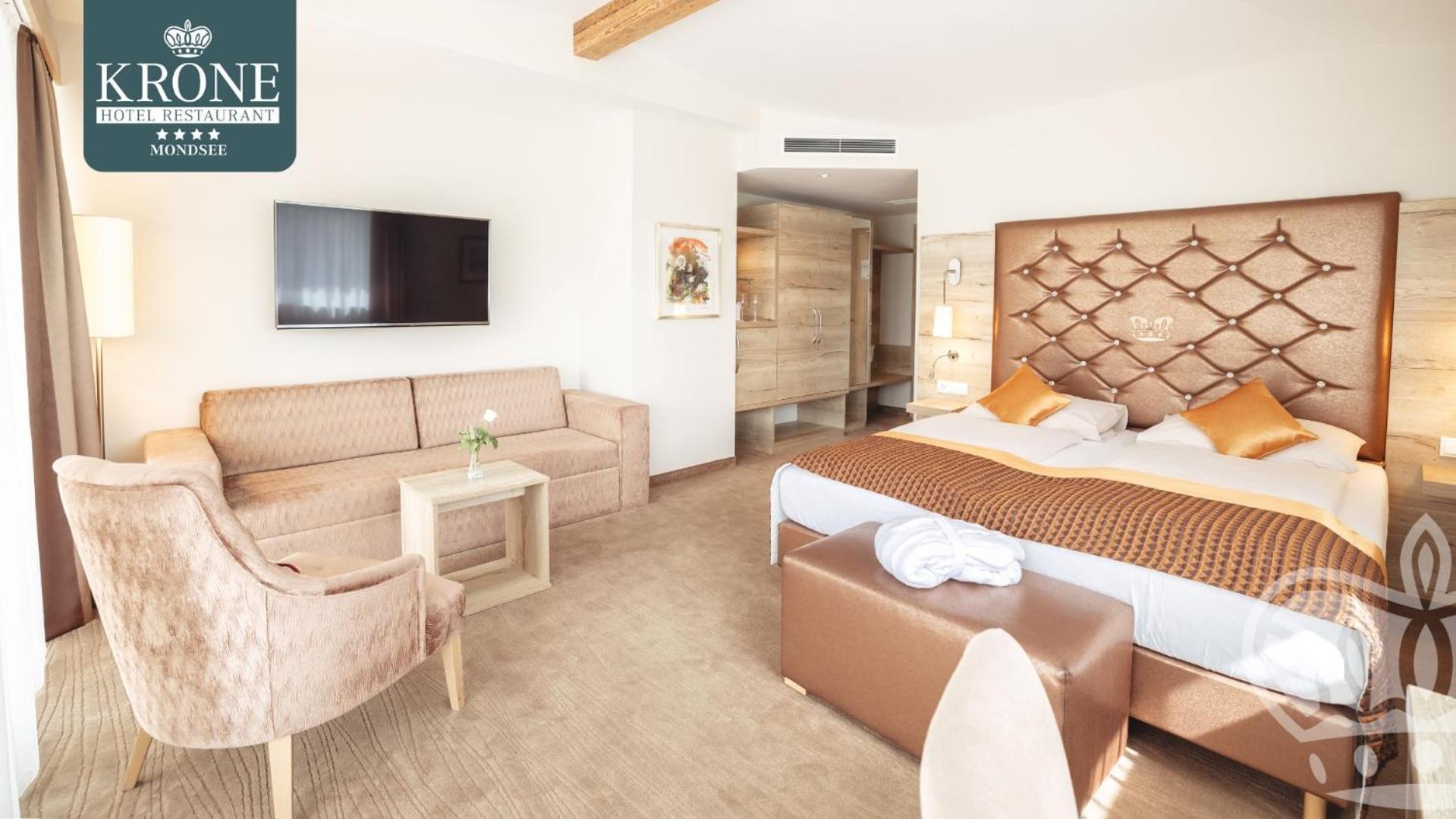 Hotel Krone Mondsee Bagian luar foto