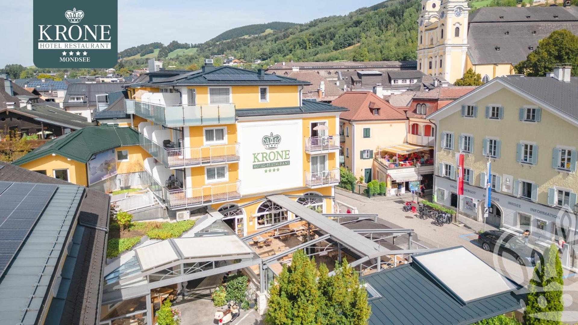 Hotel Krone Mondsee Bagian luar foto
